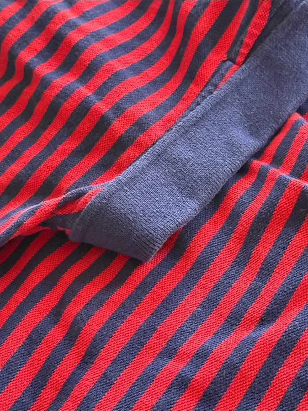 Polo by Ralph Lauren Red & Navy Striped Polo Shirt